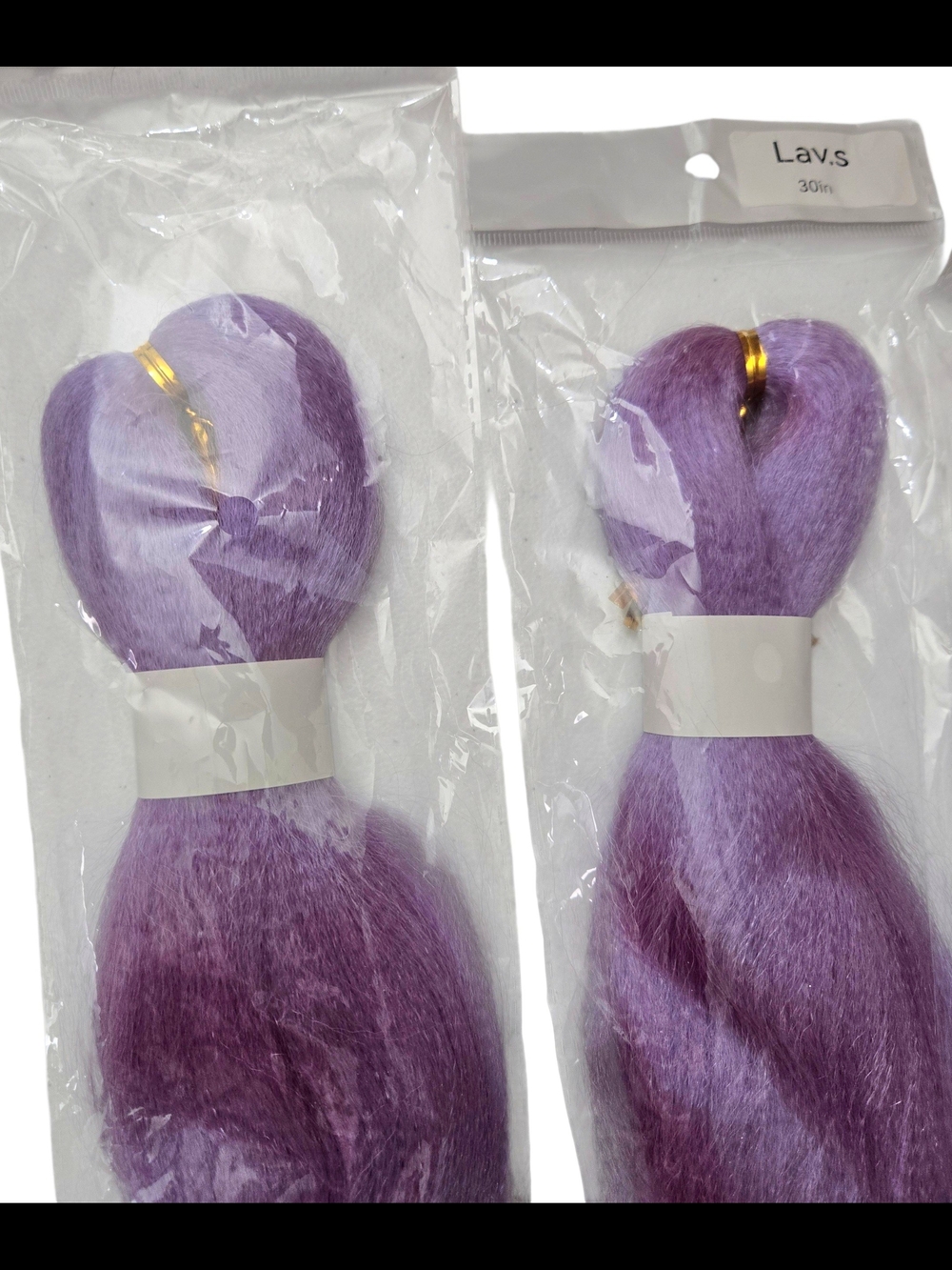 30 Inch Braiding Hair Light Purple/Lavender 4 Pk - Picture 3 of 4
